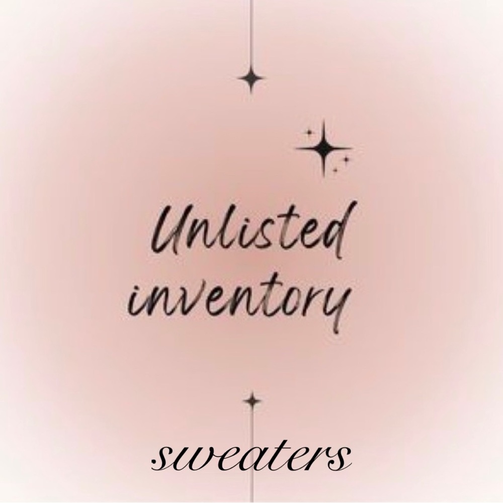 Unlisted LIVE show SWEATERS